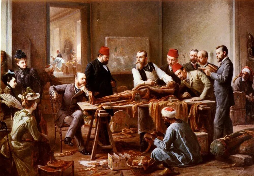 Paul Dominique《木乃伊检查》1891